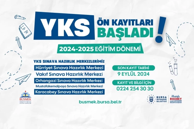 Bursa Büyükşehir'den üniversite adaylarına tam destek