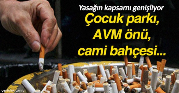 AÇIK ALANLARDA DA SİGARA YASAĞI BAŞLIYOR