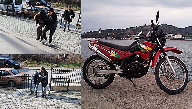 MOTOSİKLET HIRSIZLARI YAKALANDI!..