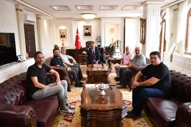 Gazetecilerden Vali Sezer'e ziyaret