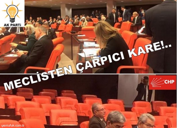 MECLİSTEN ÇARPICI KARE!..