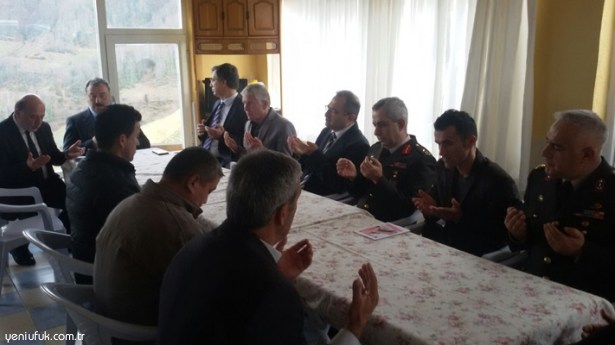 ŞEHİDİMİZİN AİLESİNİ ZİYARET ETTİLER...