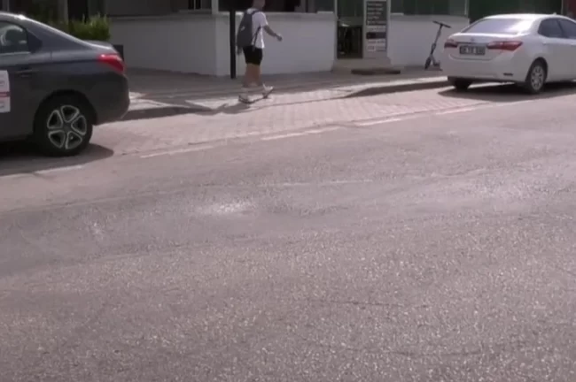 Bursa Çamlıca'nın yolları köstebek yuvasına döndü