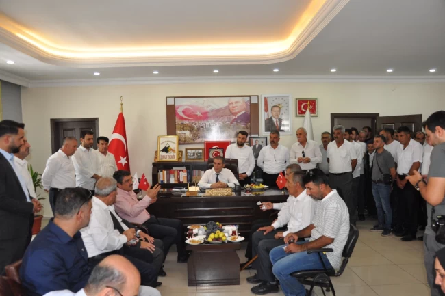 AK Parti İl Başkanı ilk ziyareti Sason'a gerçekleştirdi