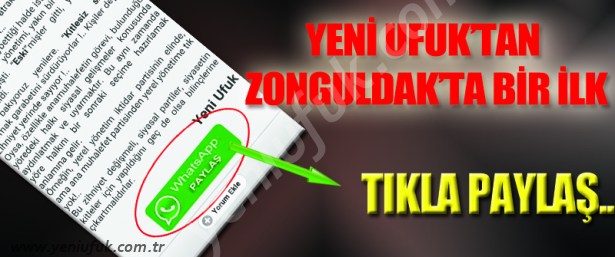 YENİ UFUK'TAN ZONGULDAK'TA BİR İLK..