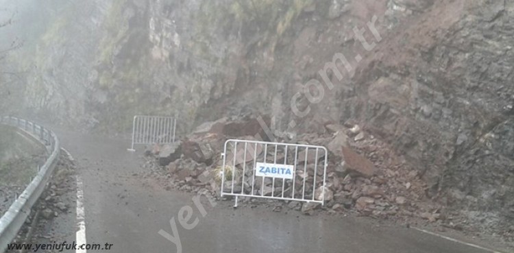 KÖSEAĞZI'NDA HEYELAN..