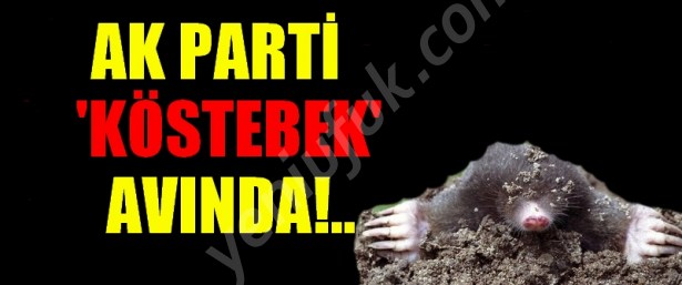 AK PARTİ 'KÖSTEBEK' AVINDA!..