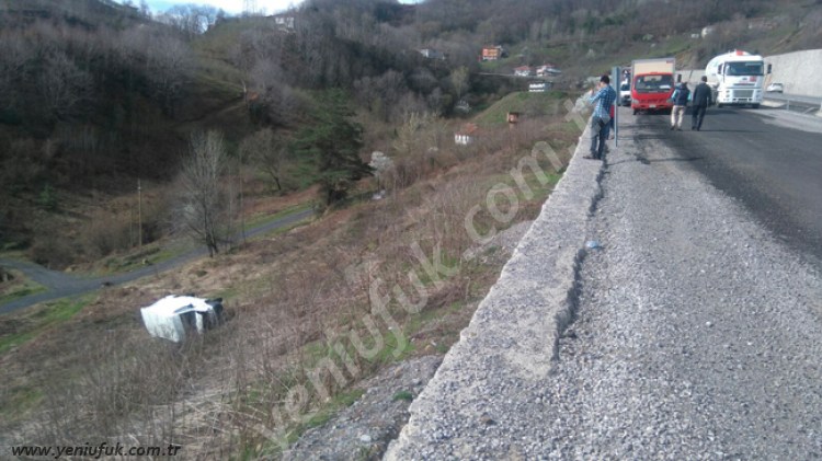 ZONGULDAK YOLUNDA KAZA!..