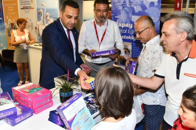 İzmir Fuar'ında Çiğli Standına yoğun ilgi