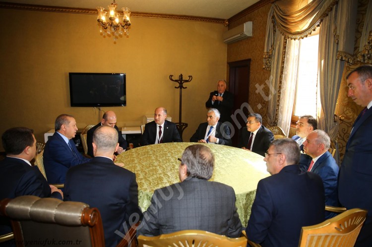 GMİS, CUMHURBAŞKANI ERDOĞAN İLE GÖRÜŞTÜ