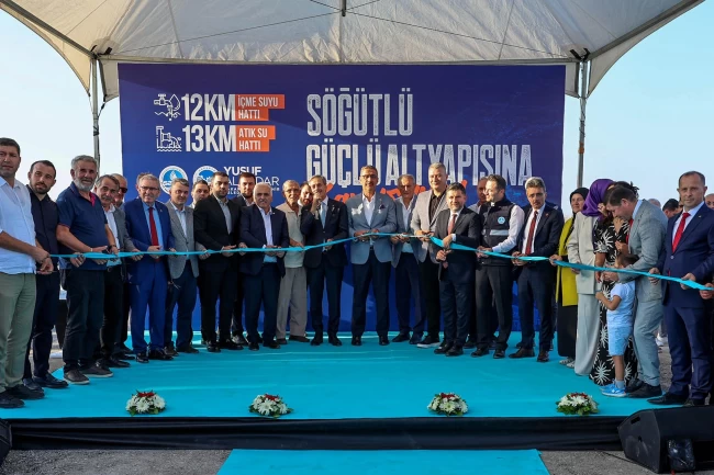 "180 milyon TL'lik altyapı yatırımı Söğütlü'ye hayırlı olsun"