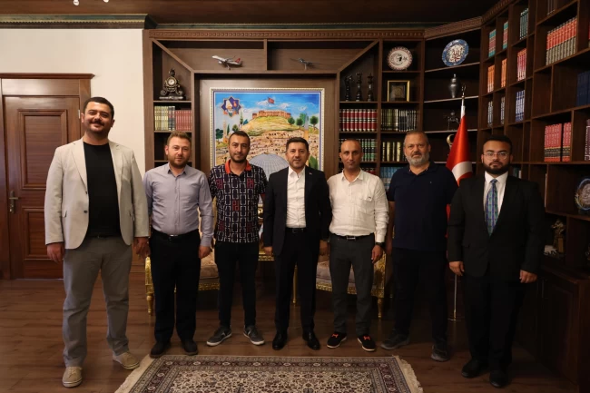 MÜSİAD Nevşehir Şube Başkanı Çakır'dan Başkan Arı'ya ziyaret