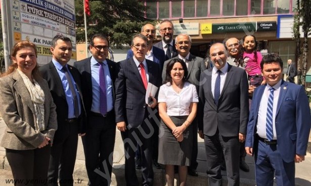 KILIÇDAROĞLU İLE BİRLİKTE TTB'Yİ ZİYARET ETTİLER..