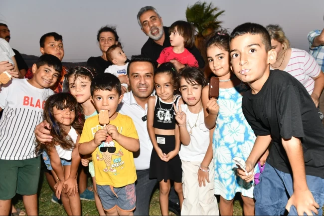 Başkan Yıldız'dan çocukları gülümseten ziyaret