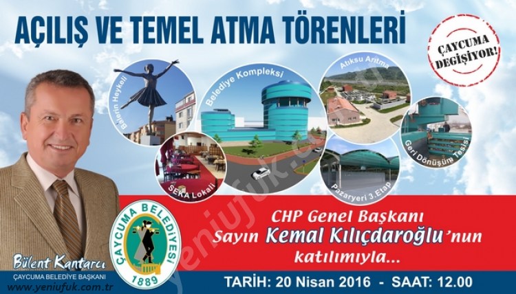 AÇILIŞLARI KEMAL KILIÇDAROĞLU YAPACAK..