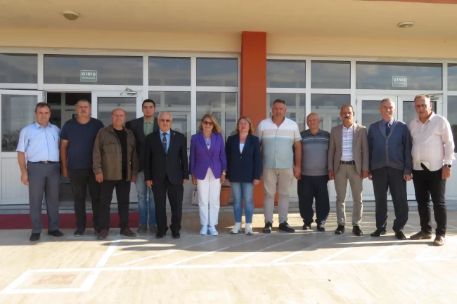 Muhtarlardan, İlknur Kumkale'ye ziyaret