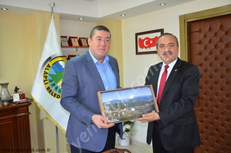 ULUS BELEDİYESİNDEN, ALAPLI BELEDİYESİNE ZİYARET..
