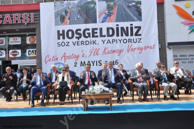 ÇATUROĞLU: "BAŞKAN UYSAL, ÖNEMLİ PROJELERE İMZA ATIYOR!.."