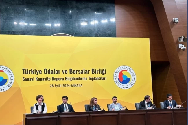 Keşan TSO, TOBB Sanayi Kapasite Raporu Bilgilendirme Toplantısı'na katıldı