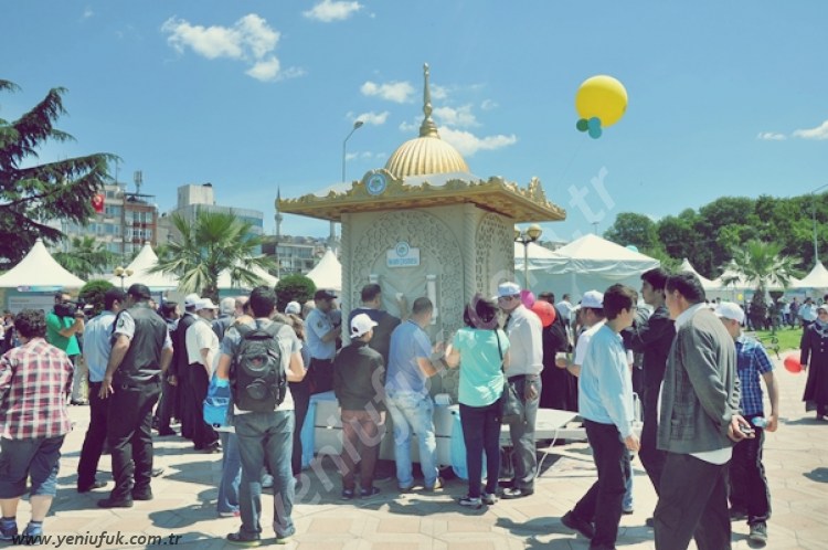 İKRAM ÇEŞMESİ HİZMETE GİRDİ..