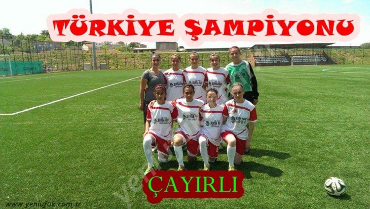 TÜRKİYE ŞAMPİYONU OLDUK..