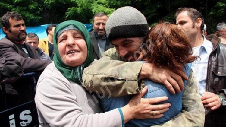 ZONGULDAK'TAKİ MADEN İŞÇİLERİNİN EYLEMİ SONA ERDİ