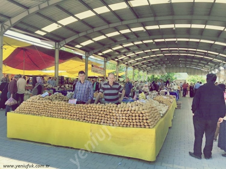 GÖKÇEBEY MODERN KAPALI PAZARYERİNE KAVUŞTU