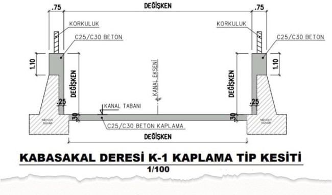 Kabasakal Deresi ihale edildi