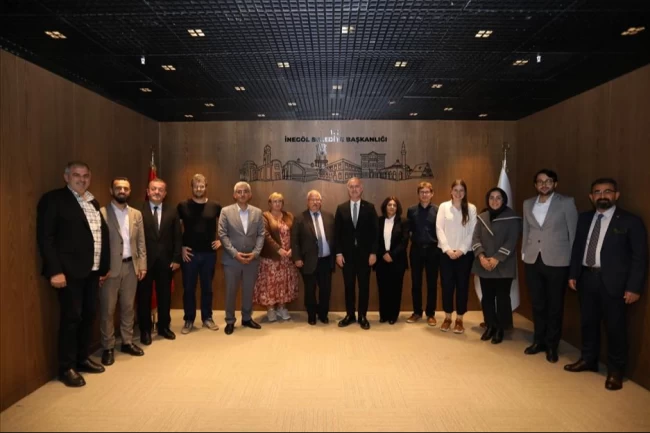 Cenon heyeti, kardeşliği resmiyete dökmek için İnegöl'de