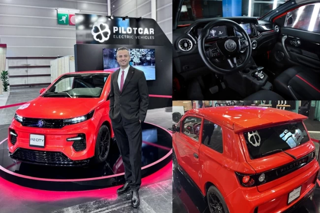 Pilotcar, Paris Otomobil Fuarı'nda P2 City modelini sergiliyor