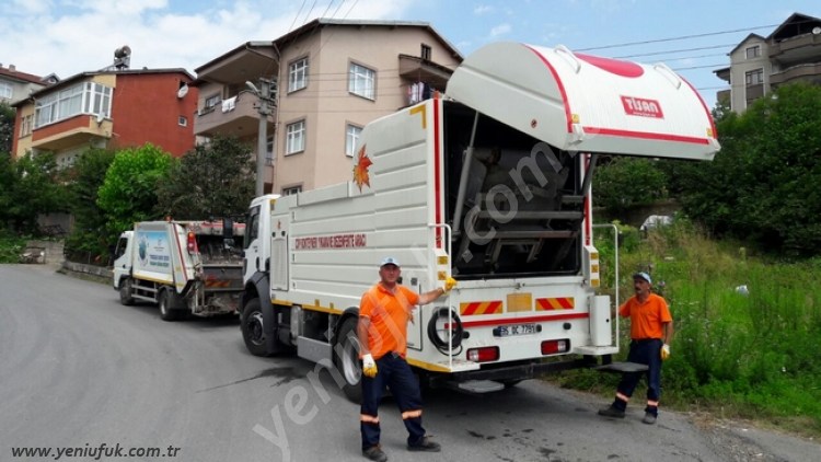 BELEDİYE'DEN DEZENFEKTE ÇALIŞMALARI..