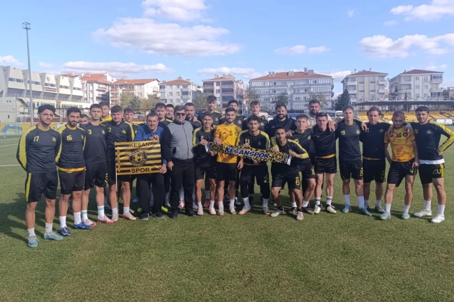 Zorlu virajdaki Keşanspor'a taraftar desteği