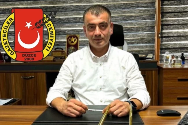 Düzce Gazeteciler Cemiyeti Başkanı 29 Ekim mesajı