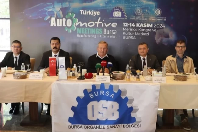 Dünya otomotiv devleri Bursa'da buluşuyor! 40 ülkeden 300 firma...