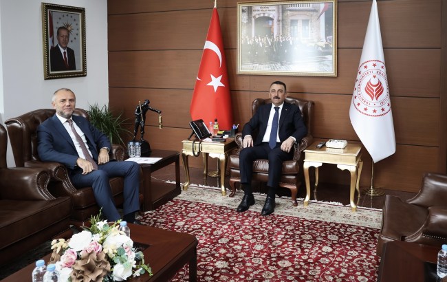 Başkan Keleş, Vali Hacıbektaşoğlu’nu bilgilendirdi