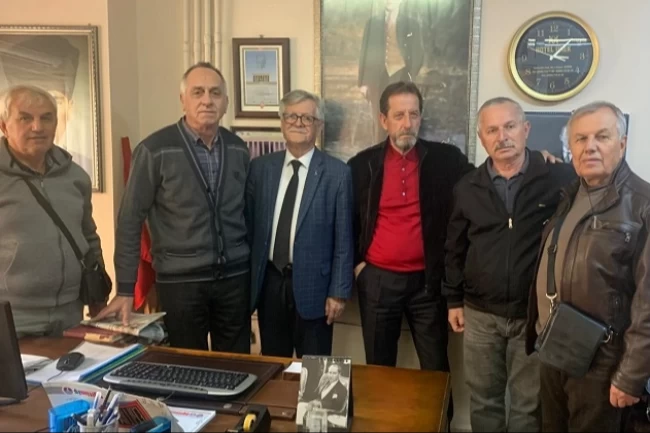 ADD Trakya Koordinatörü Recep Ayaz Keşan ADD'yi ziyaret etti