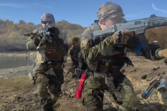 Bilecik Pazaryeri'nde Airsoft Festivali renk kattı