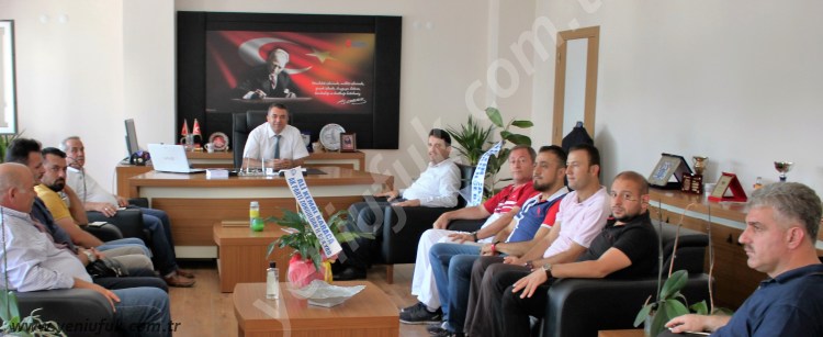 AK PARTİ'DEN HAYIRLI OLSUN ZİYARETİ..