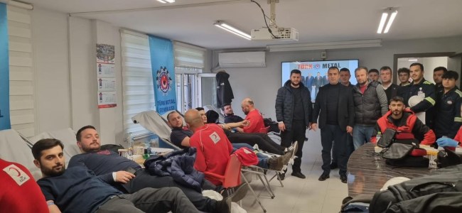 Türk Metal’den rekor kan bağışı