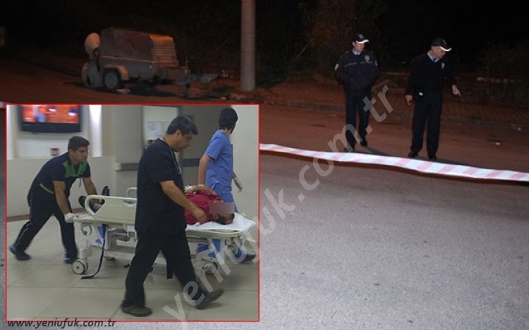 KURŞUN YAĞDIRIP, KAÇTI: 2 YARALI