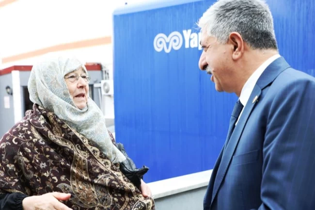 Başkan Ömeroğlu'ndan esnaf ziyareti