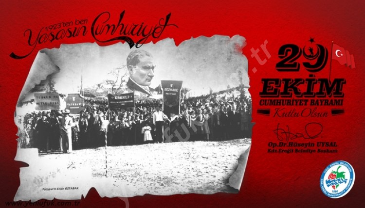 BAŞKAN UYSAL 29 EKİM MESAJI..