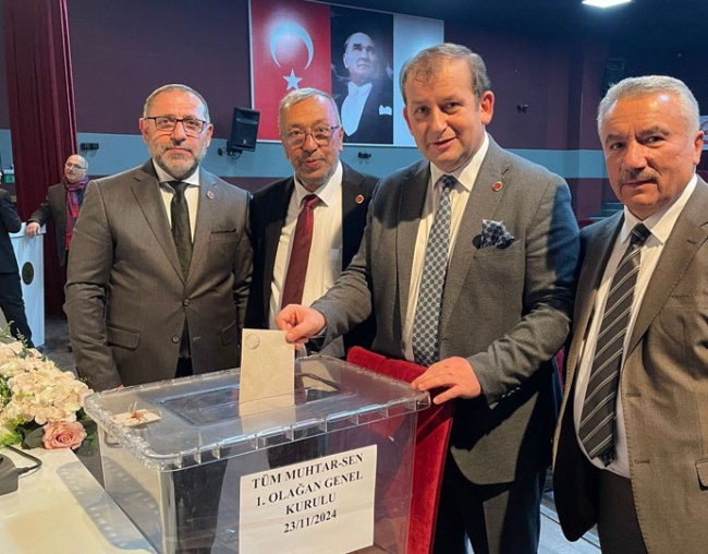 Muhtarlar, kurdukları sendikanın ilk genel kurul toplantısını Ankara’da yaptı