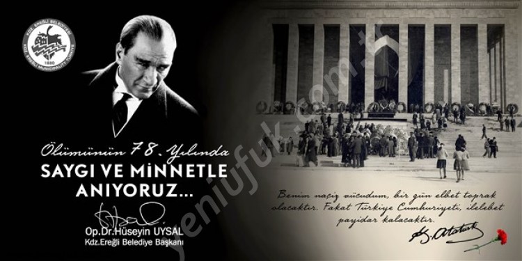 HÜSEYİN UYSAL 10 KASIM MESAJI