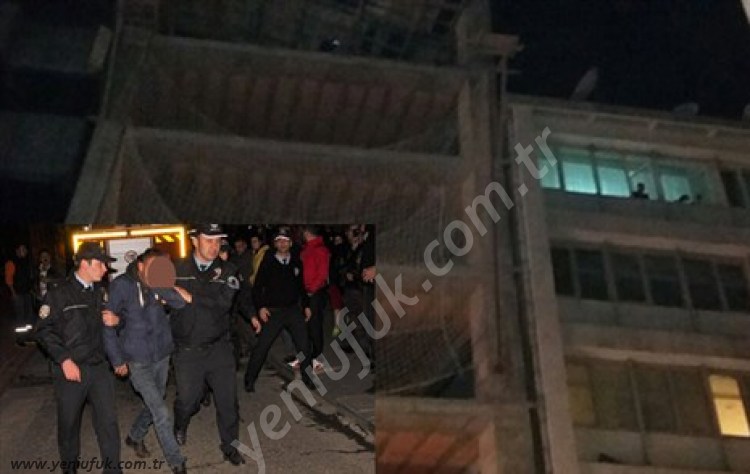 KARISI İLE TARTIŞTI, İNTİHARA KALKIŞTI..