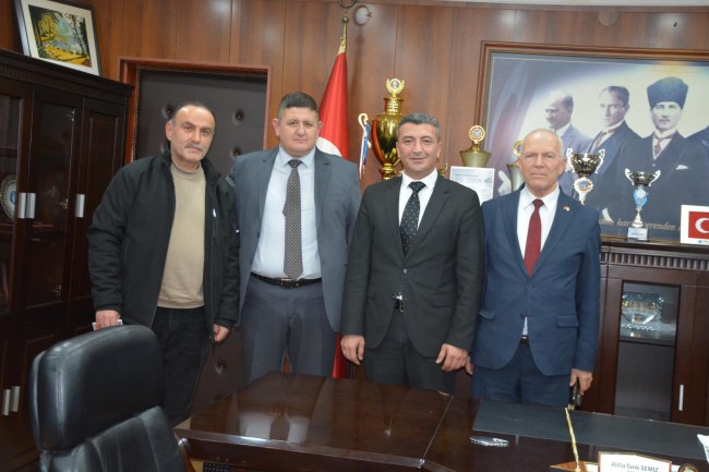 Başkan Semiz'e yurt dışından ziyaretçi