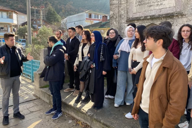 SAÜ'nün uluslararası öğrencileri Sakarya'yı keşfetti