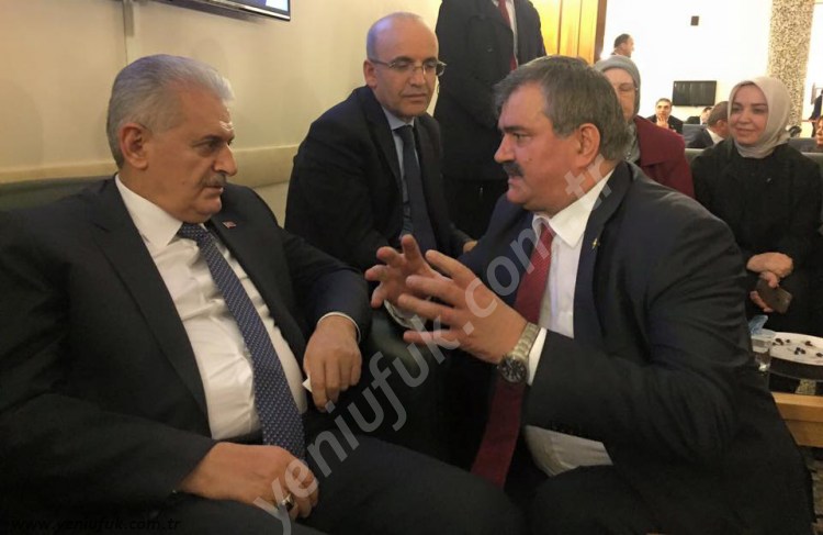 ÇATUROĞLU, BAŞBAKAN YILDIRIM İLE GÖRÜŞTÜ