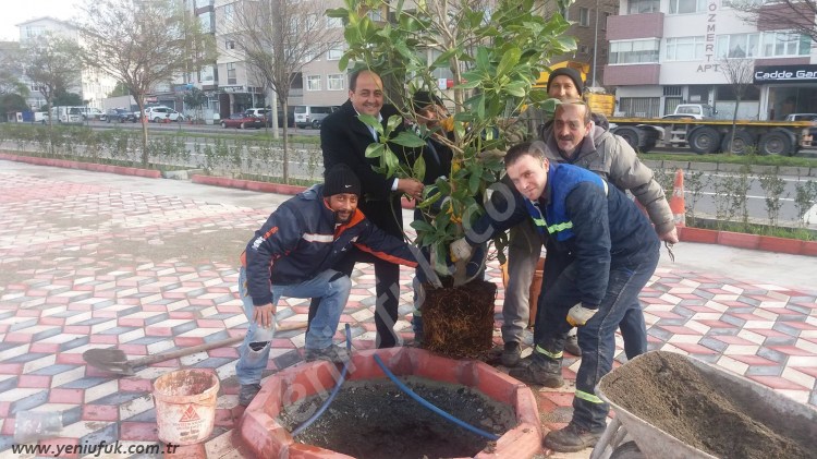 İLK AĞACI ELLERİYLE DİKTİ!..