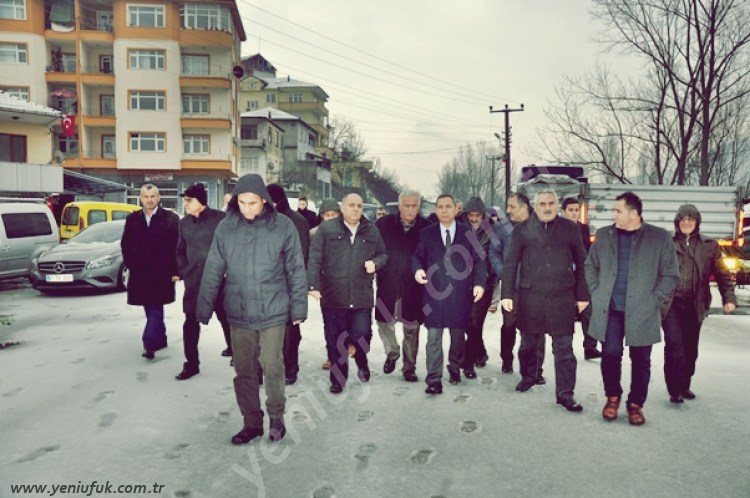 UYSAL, MUHTARLARLA MAHALLE GEZİLERİNDE..